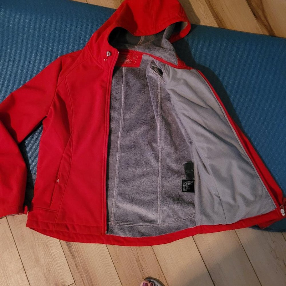 Zero Xposur Hooded Water-Resistant Softshell Jacket - Picture 3 of 3